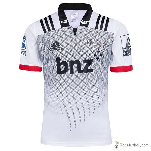 Camiseta Rugby Crusaders Replica Segunda Ropa 2018 Blanco